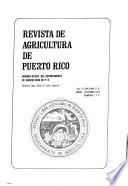 Revista de agricultura de Puerto Rico