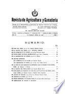 Revista de agricultura y ganadería