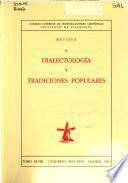 Revista de dialectología y tradiciones populares