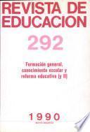 Revista de Educacion 1990