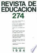 Revista de educación nº 274