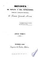 Revista de Espana y del Estranjero