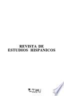 Revista de estudios hispánicos