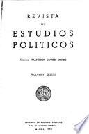 Revista de estudios políticos
