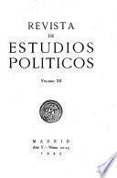 Revista de estudios políticos