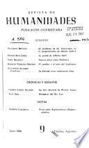 Revista de humanidades