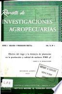 Revista de investigaciones agropecuarias