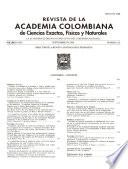 Revista de la Academia Colombiana de Ciencias Exactas, Físicas y Naturales