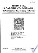 Revista de la Academia Colombiana de Ciencias Exactas, Físicas y Naturales
