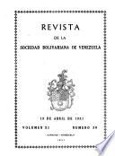 Revista de la Sociedad Bolivariana