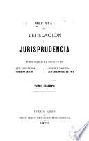Revista de lejislación y jurisprudencia