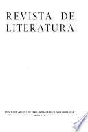Revista de literatura