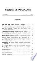Revista de psicología