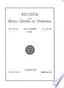 Revista del Banco Central de Venezuela