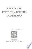 Revista del Instituto de Derecho Comparado