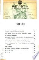 Revista del Ministerio de agricultura