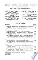 Revista española de derecho canónico