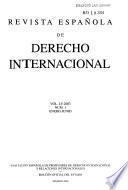 Revista española de derecho internacional