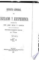 Revista general de legislación y jurisprudencia