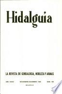 Revista Hidalguía número 199. Año 1986