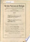 Revista mexicana de biologia