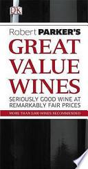 Libro Robert Parker's Great Value Wines