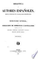 Romancero general, ó, Colección de romances castellanos anteriores al siglo XVIII