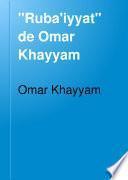 Ruba'iyyat de Omar Khayyam