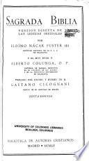 Sagrada Biblia