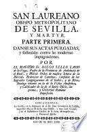 San Laureano obispo metropolitano de Sevilla y martyr