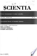 Scientia, rivista di scienza