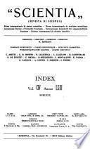 Scientia, rivista di scienza