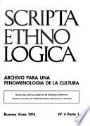 Scripta ethnologica