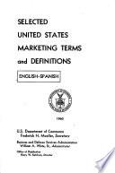 Selected United States Marketing Terms and Definitions