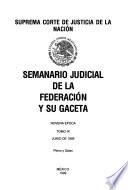 Semanario judicial de la Federación y su gaceta