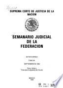 Semanario judicial de la Federación y su gaceta