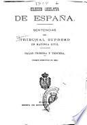 Sentencias del Tribunal Supremo en materia civil