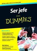 Ser jefe para dummies