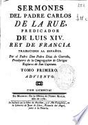 Sermones del padre Carlos de La Rue ...
