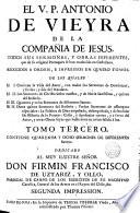 Sermones del V. P. Antonio de Vieype y sus obras