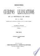 Sesiones de los cuerpos lejislativos de la República de Chile
