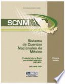 Sistema de Cuentas Nacionales de México. Producto Interno Bruto por entidad federativa 2007-2011. Año base 2003. Primera versión