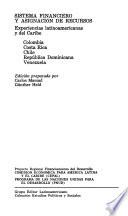 Sistema financiero y asignación de recursos
