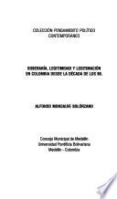 Soberanía, legitimidad y legitimación en Colombia desde la década de los 90