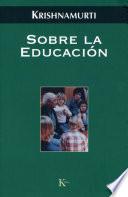 Libro Sobre la educación