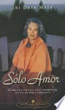 Solo amor