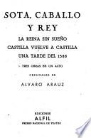 Sota, caballo y rey