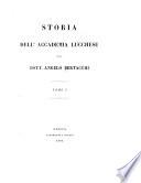 Storia dell'Accademia lucchese