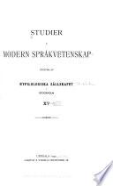Studier i modern språkvetenskap