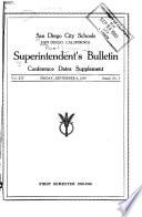 Superintendent's Bulletin